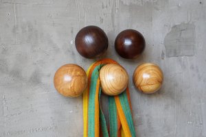 Oversized Wooden Ball ‘Hooks’