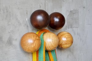 Oversized Wooden Ball ‘Hooks’
