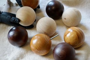 Oversized Wooden Ball ‘Hooks’