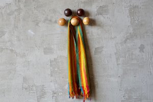 Oversized Wooden Ball ‘Hooks’
