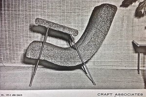 Adrian Pearsall Style Lounge Chair