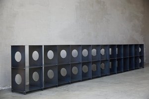 Steel ‘Intersect’ Record Storage