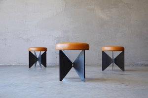 Architectural Steel 'Butterfly' Stools