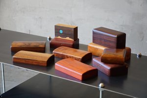Set of 10 Studio Craft Boxes
