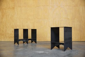Modular Steel Cube Storage