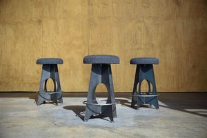 Steel 'Architect' Counter/Bar Stools