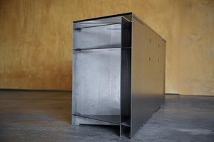 Industrial Steel ‘P30' Console Cabinet