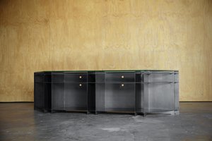 Industrial Steel ‘P30' Console Cabinet