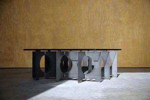 Steel ‘Grid’ Coffee Table