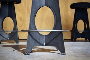 Steel 'Architect' Counter/Bar Stools