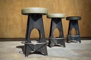 Steel 'Architect' Counter/Bar Stools