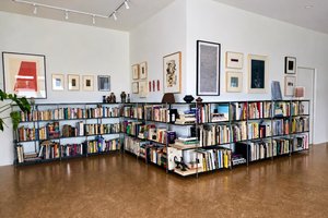 Iron Modernist Book/Record Shelving Brackets