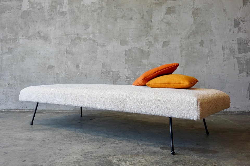 Iron Framed Adrian Pearsall Styled Daybed