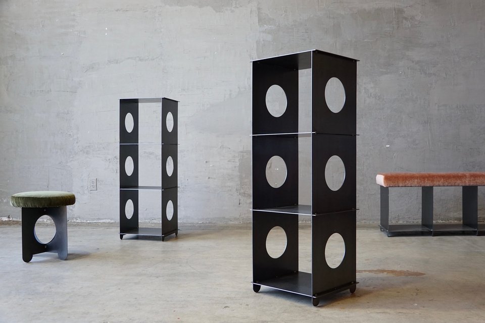 Steel ‘Intersect’ Record Storage