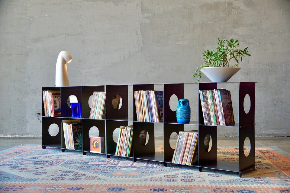 Steel ‘Intersect’ Record Storage