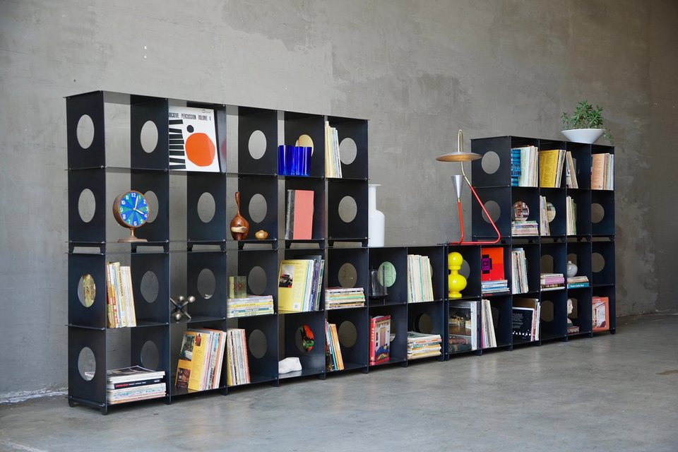 Steel ‘Intersect’ Record Storage