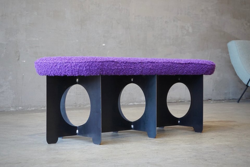 Architectural ‘Intersect’ Steel Benches