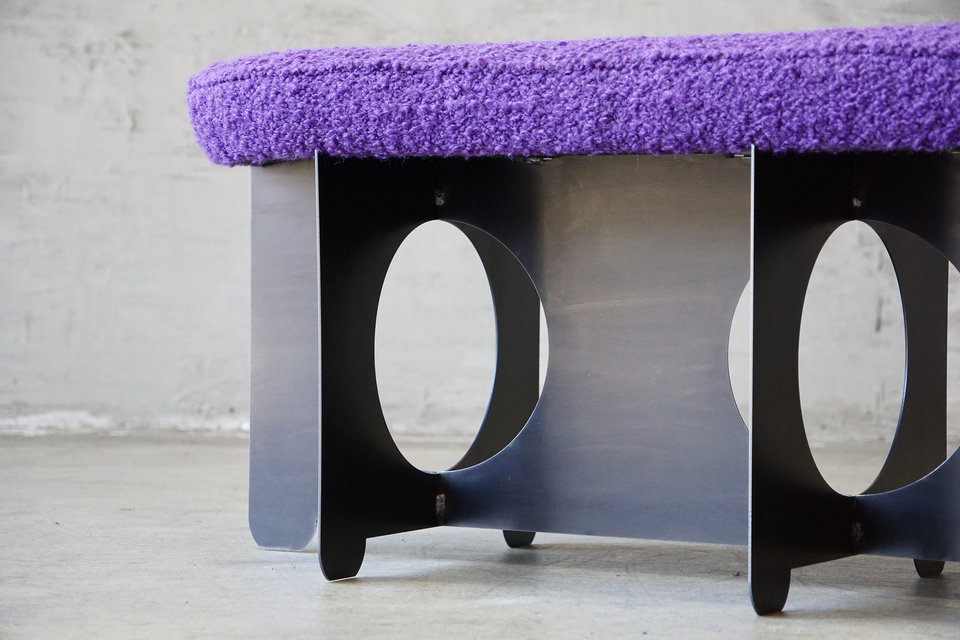 Architectural ‘Intersect’ Steel Benches