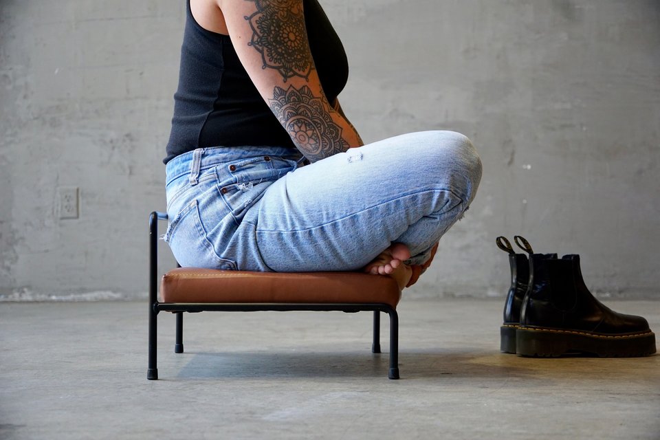 Modernist ‘Tatami’ Floor Chairs.