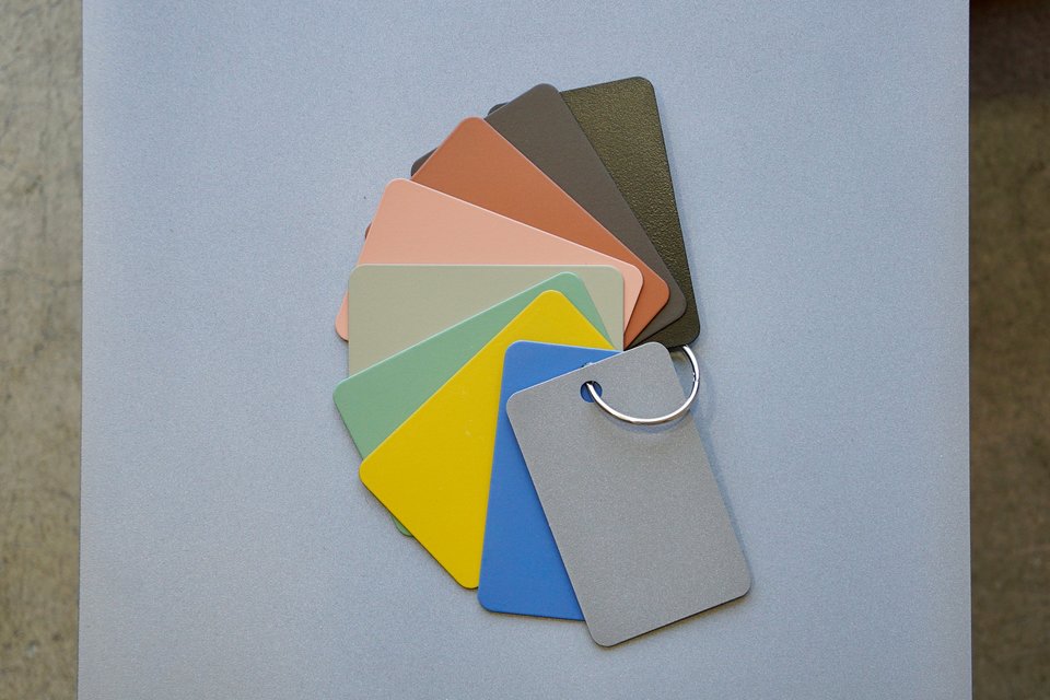 F&F Powder Coat Samples