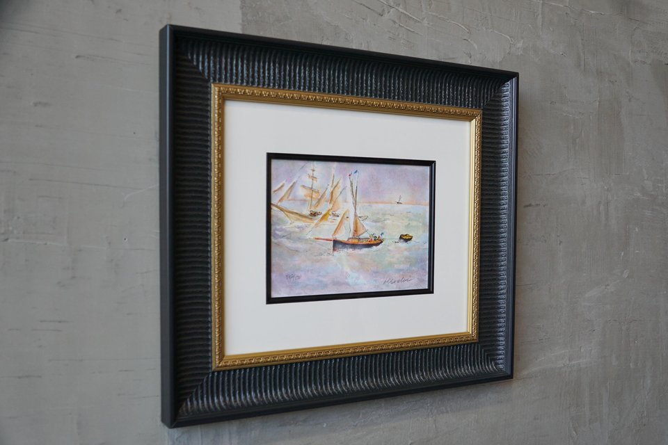 Urbaine Huchet Pencil Signed Lithograph
