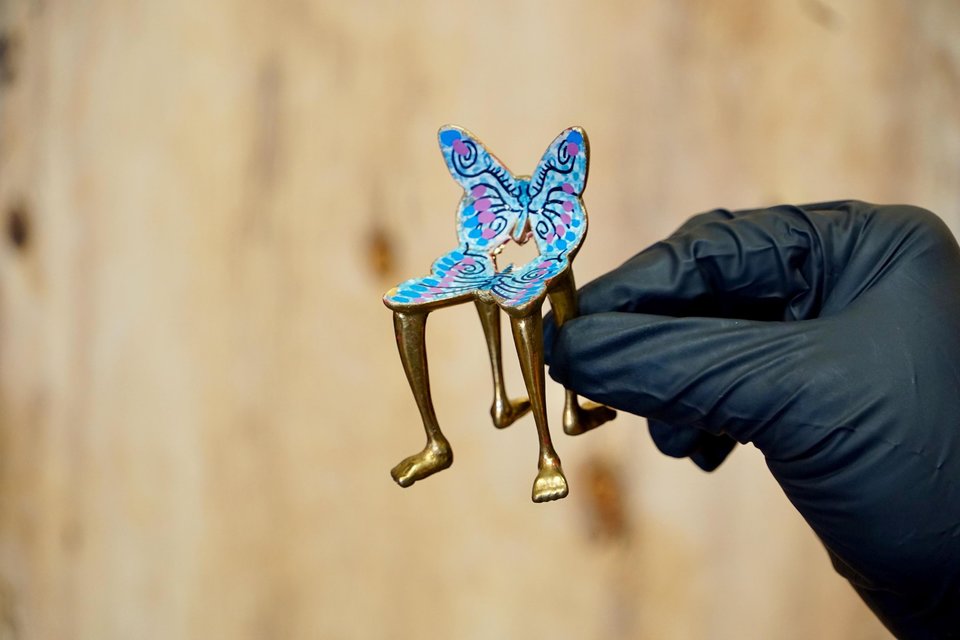 Pedro Friedeberg 'Butterfly Chair’ Sculpture