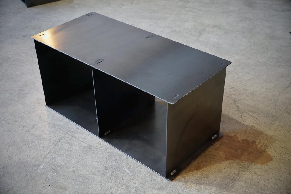 Modular Steel Cube Storage