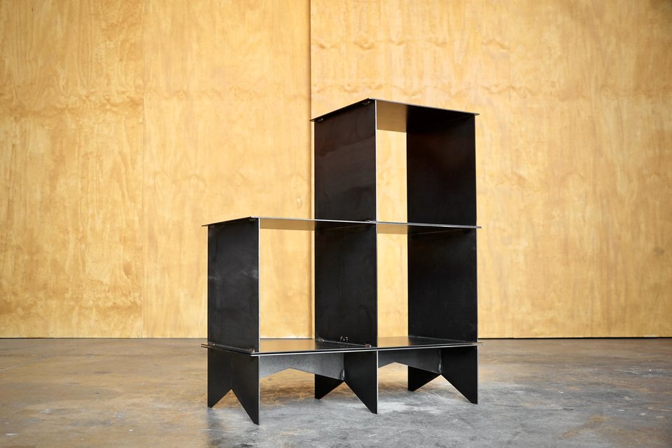 Modular Steel Cube Storage