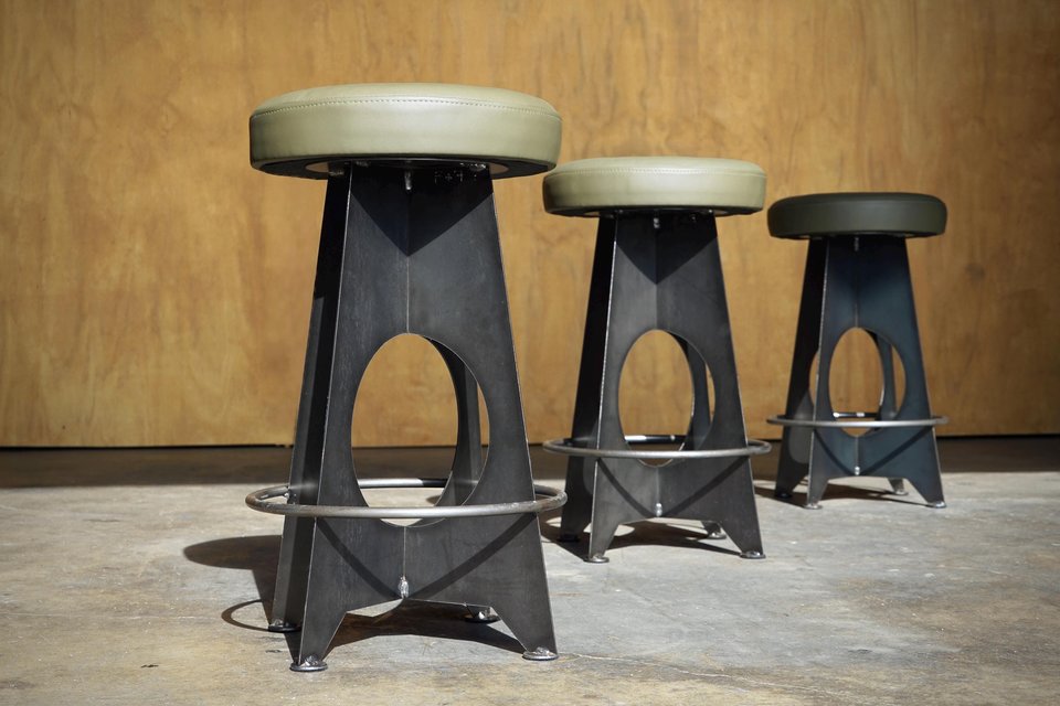 Steel 'Architect' Counter/Bar Stools