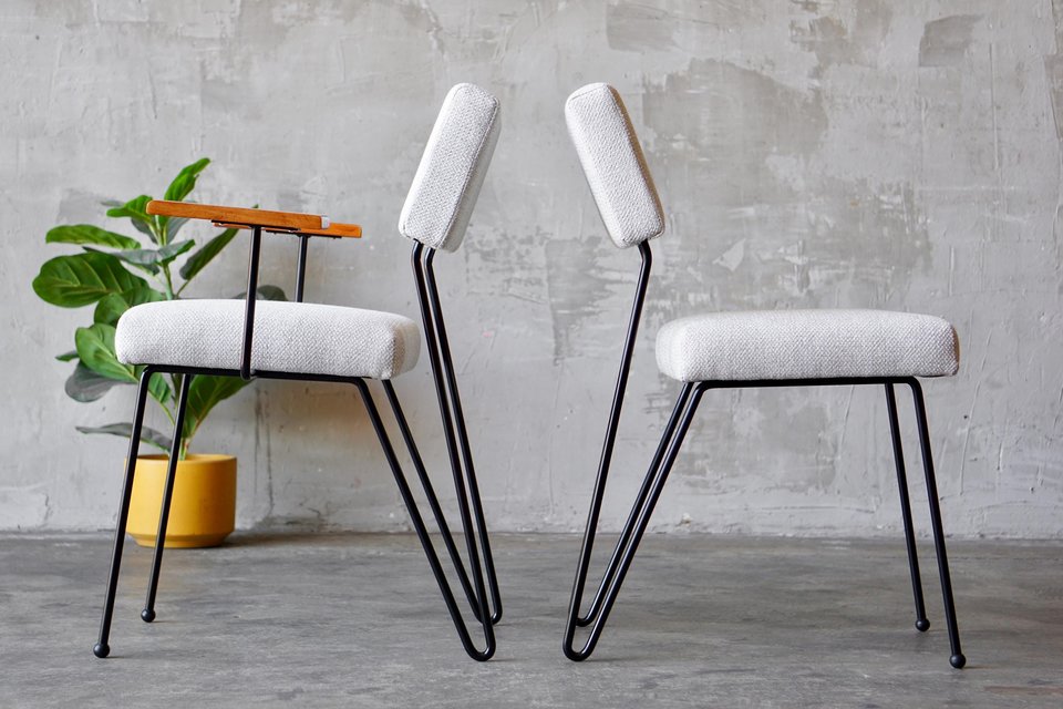 Iron Framed 'Dorothy' Dining Chairs
