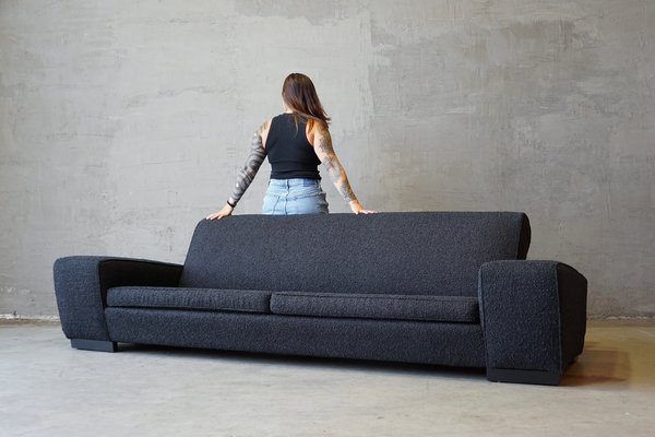 Paul Frankl Style Speed Sofa.