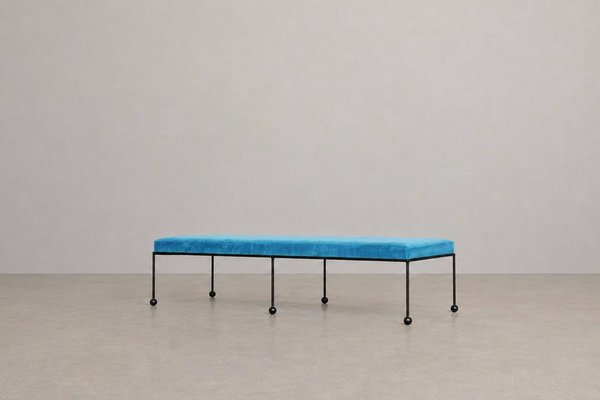Iron Framed 'French' Bench